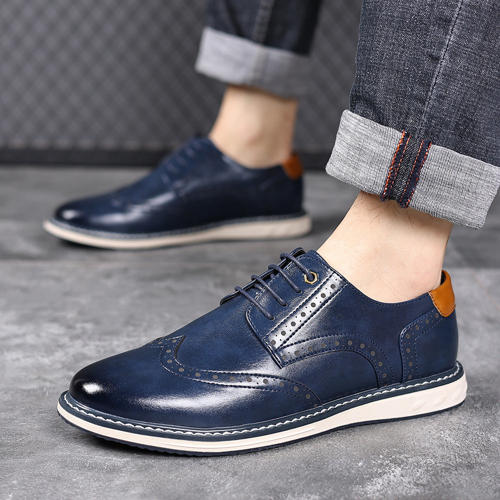 British Mens Business-Casual Leather Shoes