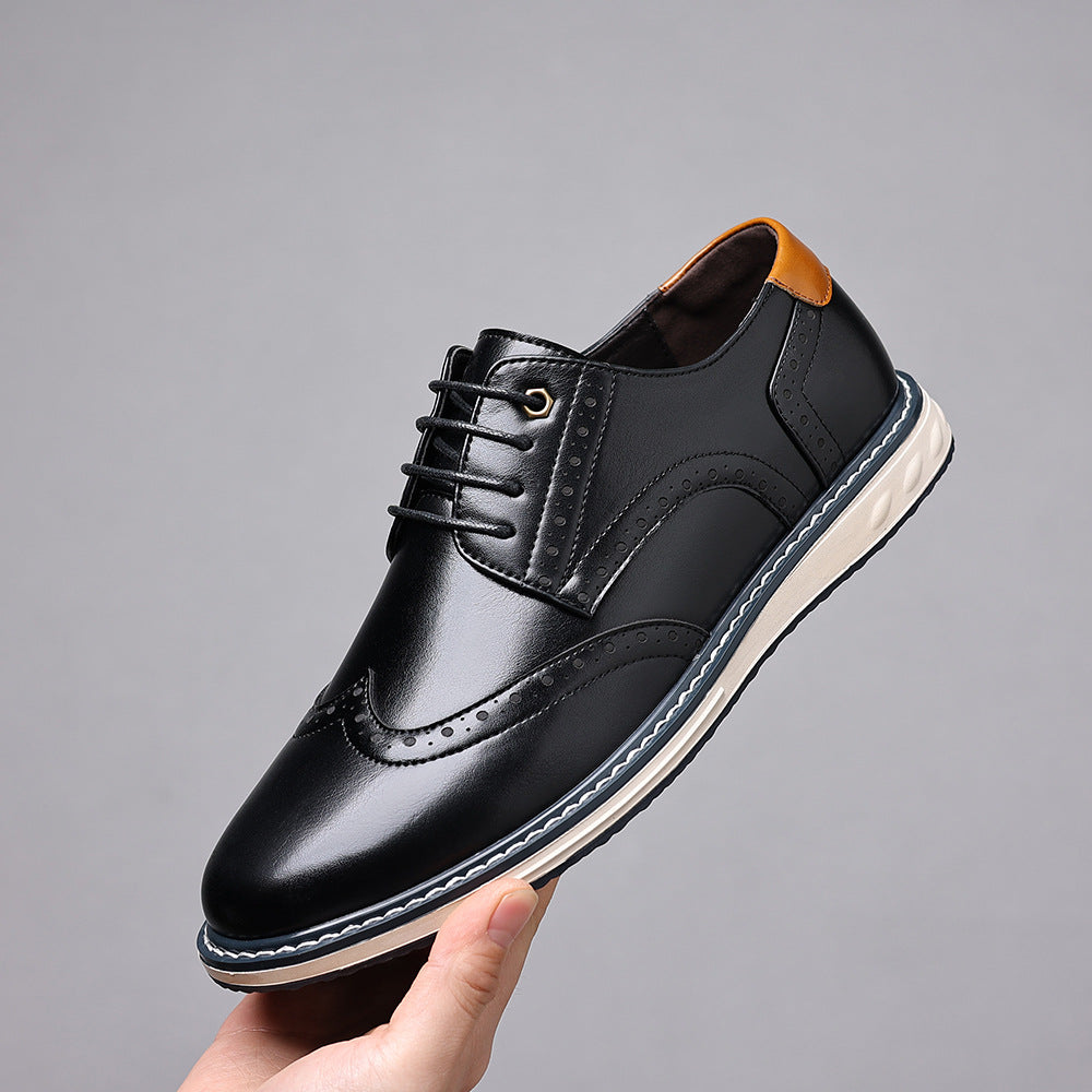 British Mens Business-Casual Leather Shoes