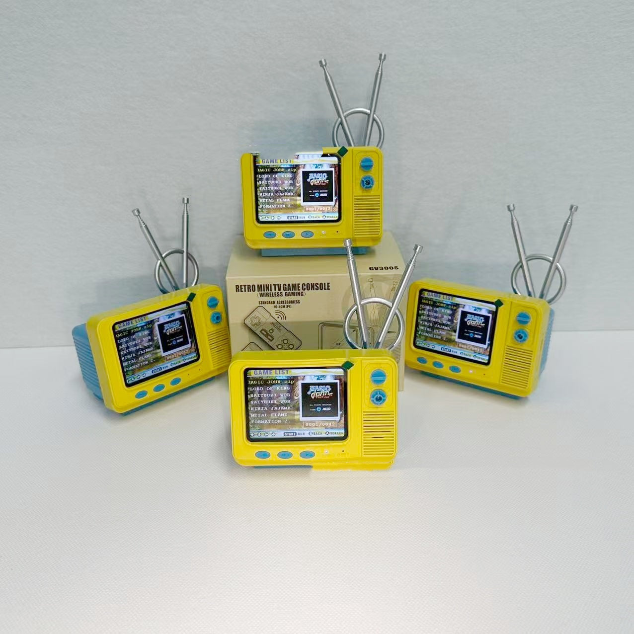 GV300S Retro-Style Creative Wireless C3 Gaming Console