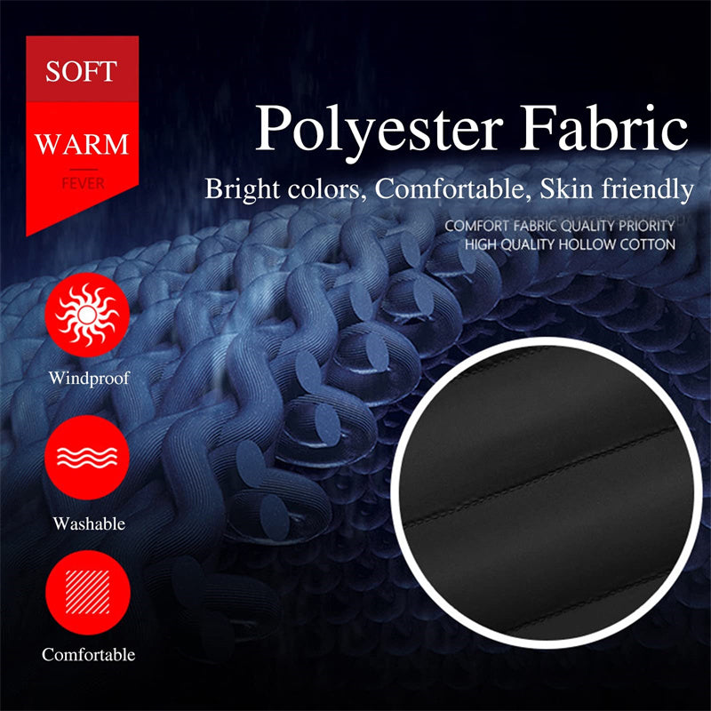 Nueva chaqueta calefactable, abrigo eléctrico USB, abrigo de algodón, ropa térmica calefactora.